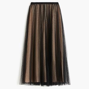 ✨NWT✨J. CREW // Polka-dot tulle A-line skirt